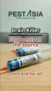 YLK Pest Asia DrainShield Pest Syringe Drain Pest Killer Gel | Gel Pembunuh Lipas & Serangga Longkang Drain Pest Killing Eco Gel Bait