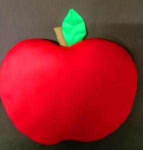 หมอนรูปแอปเปิ้ล หมอนอิง หมอนพิงหลัง สีเขียว สีแดง ( สินค้าใหม่แนะนำ )