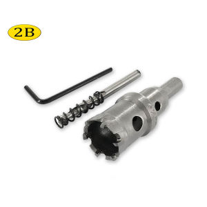 2B Hole Saw 25mm Drill Bit TCT Hole Saw Cutter For Stainless Steel Metal Alloy Drilling High Quality Material HS25
