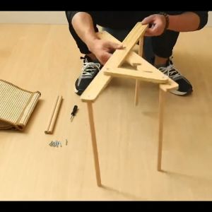 Cat Rocking Chair Cat Sisal Bed Adjustable Pet Lounger Hammock Pet Bed Puppy Sleeping Nest For 10kg Pets