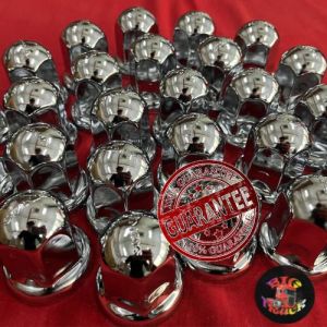 SCANIA Lori/Truck/Lorry Wheel Cover Lug Nut 32MM & 33MM STAINLESS STEEL Tayar Nut Cover Lori Aksesori