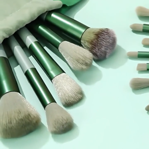 13-Piece Makeup Brush Set: Multi-Functional Professional Eyeshadow Brush Powder Brush Blush Brush Foundation Brush Concealer Brush Makeup Tools