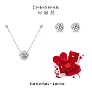 CHEESEFAN | Luxury Star Sparkling Womens Necklace