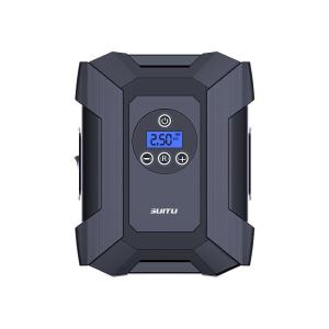 Máy Bơm Khí Xe Hơi Tự Động Ngừng Với Đồng Hồ Đo Áp Suất Lốp 12v