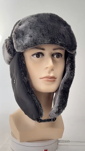 หมวกรัสเซียสำหรับผู้ชายผู้หญิงผ้านิ่มกันลมมีฮู้ดหมวกปิดหูคลุมศีรษะสำหรับสภาพอากาศหนาวเย็น หมวกกันลมสำหรับผู้ชายและผู้หญิงกลางแจ้งหมวกป้องกันหูหนาหมวกอบอุ่น