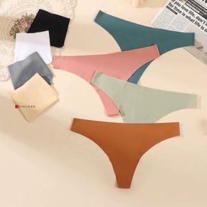 Celana Dalam Wanita Seamless Bahan Ice Silk Premium ukuran 35 – 85 kg (XS - XL) OM01