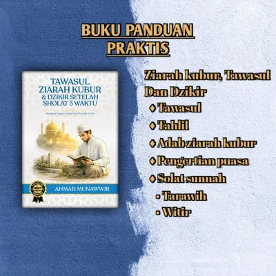 BUKU TAWASUL ZIARAH KUBUR DAN DZIKIR SETELAH SHOLAT 5 WAKTU( ORIGINAL)