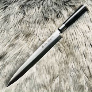 Dao thái sashimi Nhật hiệu Takayuki dài 42cm lưỡi dài 27cm dày 3mm rất sắc bén không rỉ sét