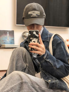 หมวกเบสบอลสไตล์เกาหลีขนาดใหญ่สำหรับคู่รัก หมวกกันแดดทรงปากเป็ดแบบอเนกประสงค์สำหรับผู้หญิงและผู้ชาย ฤดูใบไม้ผลิ ฤดูร้อน ฤดูใบไม้ร่วง ฤดูหนาว