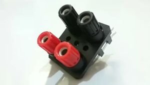 Terminal Speaker Tapal Kuda 4 Pin Konektor Amplifier ke Speaker