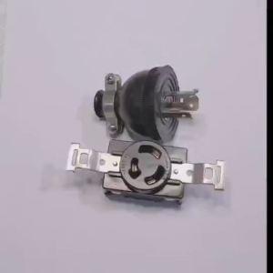 Generator Plug And Socket 3-Hole Generator Plug Socket Set 2Kw/5Kw Anti-Loose Generator Plug