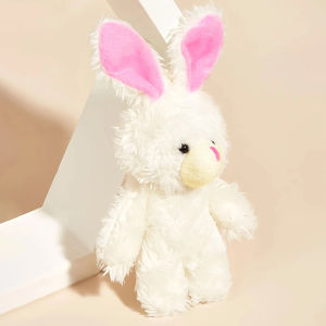 Simulation Rabbit Shape Plush Toy For Pets Grinding Teeth Cleaning Interactive Play Pet Supplies Teeth Cleaning Dog Chew Toy