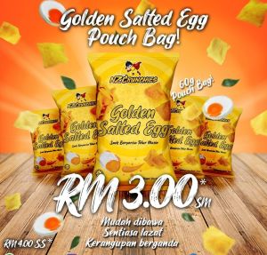 READY STOK NZ Crunchies Kudapan Snek Kulit Popia Rangup 60gm