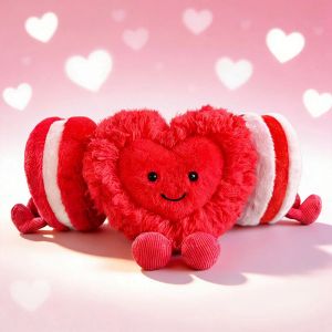 New Style Jellycat Fun Elite Love Macaron Plush Love Plushies Plush toy New Year Gift 2026 Valentines Day New Product