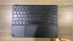 Bàn Phím Bluetooth Không Dây 10 Inch ( NÚT VUÔNG ) Có Trackpad Cảm Ứng Pin Trâu Gõ Êm Cho Máy Tính Bảng