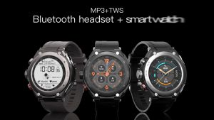 T92 2 In 1 Smart Watch With EarbudsMP3 Voice Recorder Call Fitness Tracker With Blood Oxygen Heart Rate Sleep Monitor 1.28 Inch Touch HD Screen Activity Tracker For IPhone Samsung Android Phones