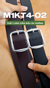 Thắt lưng da bò M1KT4-02 | Anh Tho Leather