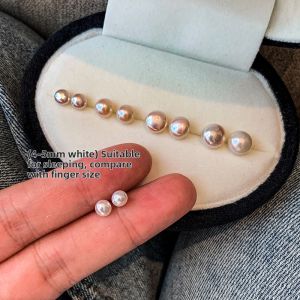 CAFFTI | High-End 999 Silver Natural Freshwater Pearl Ear Jewelry