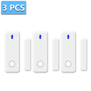 RF 433MHz Wireless Door Sensor Open Window Detector Door Magnetic Reminder EV1527 For Our Home Burglar Security Alarm System