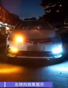 LED DRL DAYTIME RUNNING LIGHTS 12V - UNIVERSAL MOBIL SEIN LAMPU