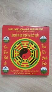 Thảo dược cao cấp xông nhà tẩy uế trừ tà Huy Nguyễn ( Dạng gói bột ) - trừ tà ma tà khí phong thủy