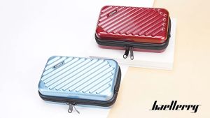 Túi Đeo Chéo Dáng Vali Mini Hàng Hiệu Baellerry kèm 1 dây cầm tay - N1203