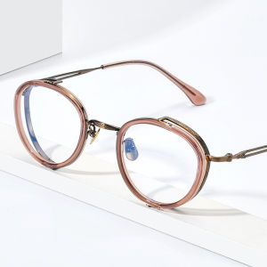 FONEX Acetate Titanium Glasses Frame Men Vintage Oversize Square Eyeglasses Women Spectacles Eyewear E-054