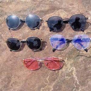 Kính Râm CRIXALIS Tròn Full Frame UV400 Dành Cho Nam Và Nữ Kính Thời Trang Cổ Điển Cổ Điển Dành Cho Thể Thao Ngoài Trời Lái Xe Câu Cá