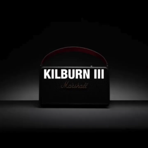 Marshall Kilburn II Speaker Bluetooth Nirkabel Portabel Audio Rumah Outdoor Tahan Air Kompatibel dengan Laptop Garansi 1 Tahun Speaker Bluetooth