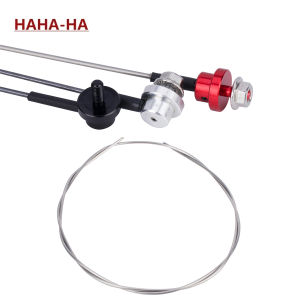 50cm Metal Simulation Antenna Cropping with Pedestal for 1/8 1/10 RC Crawler Car SCX10 TRX4 D90 Tamiya Shell DIY Decoration