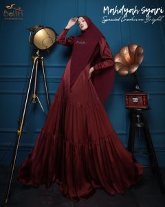 (20) BELIFI MAHDIAH Gamis Special Shimmer Cradenza Mahdyah By Belifi. Nazra Sha
