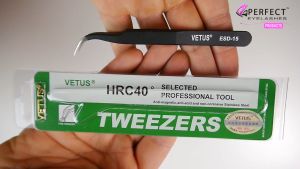 Pinset vetus tweezers Black ORIGINAL