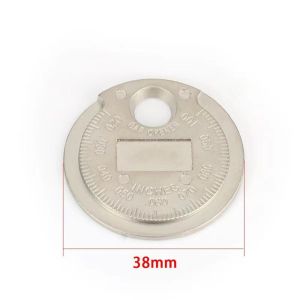 Dụng Cụ Đo Khoảng Cách Bugi Loại Đồng Xu 06-24mm Dụng Cụ Đo Kim Loại Cho Ô Tô Xe Máy Cỡ Nòng Hai Mặt