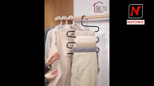 GANTUNGAN CELANA BENTUK S /HANGER HIJAB/ HANGER CELANA/ HANGER SYAL/ HANGER BENTUK S