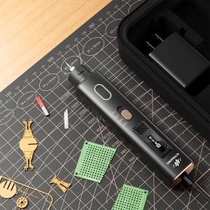 JAKEMY Ultrasonic Cutter & Polisher: 35W 40kHz Model Trimming Knife for DIY Crafts Ultrasonic Plastic Cutter Mans Gift
