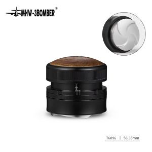 MHW-3BOMBER 58.35MM Coffee Distributor Gravity Adaptive Espresso Distribution Adjustable Depth Professional Home Barista Tools