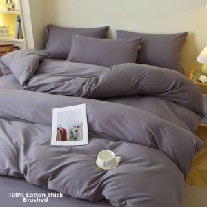 Cotton Long-Staple Flannel Bedding Set