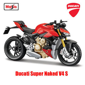Maisto | Maisto Ducati V4 S Tỉ Lệ 1:18 Diecast Mô Hình Xe Máy Siêu Trần Hợp Kim Sưu Tập Cao Cấp Quà Tặng Đồ Chơi Dành Cho Độ Tuổi Từ 14 Trở Lên