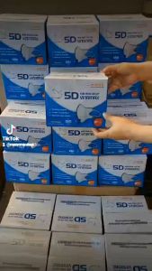 1 thùng 1000 cái khẩu trang 5d Vina max kháng khuẩn/khẩu trang 5d quai thun