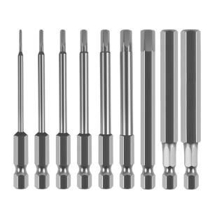 HONGQISHI | Magnetic Long Electric Screwdriver Bits Set