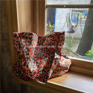 South Korea ONIs Wild Strawberry Floral Bag Ins Kong Hyo Jin Same Style One Shoulder Bag Crossbody Bag Print