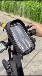WEST BIKING Tas Sepeda Waterproof Tahan Air HP Smartphone 6.5 Inch Buat Sepeda Gunung Lipat MTB