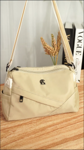 AOLONG AZIZA 5099# - Slingbag Terbaru Wanita Tas Selempang Bahan Parasut Glossy