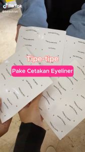 EYELINER SHAPING STENCIL 2 Pcs / Stencil Pembetuk Eyeliner 2 Pcs / Cetakan Cetak Template Kit Kajal Mata Kucing / Reusable Pakai Berulang / Eye Brow Tool Aplikator / Kosmetik Cosmetic Skincare / Beauty Tools Alat Kecantikan / Accessories Aksesoris Series