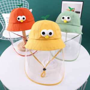 Baby Windproof Hat Spring Autumn Face Cover Anti Splash Baby Face Mask Sunshade Yang Protection Windproof Cap Childrens Hat