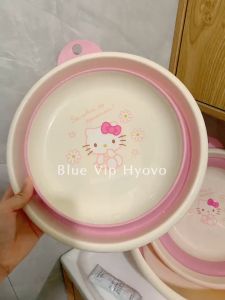 🌸THAU CHẬU GẤP GỌN KITTY SANRIO CHÍNH HÃNG