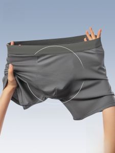 Quần lót boxer MiiOW nam làm bằng vải modal cạp cao kháng khuẩn