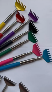 Hot Sale JIAUTING Stainless Steel Claw Back scraper Telescopic Retractable Back Massage Scratcher
