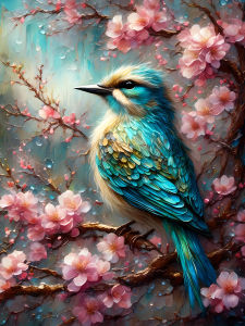 Huacan Full Diamond Painting Bird Plum Blossom Diamond Embroidery Animal Flower New Collection 2026 Gift