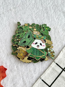 Magnet Hình Gấu Trúc Sichuan Dễ Thương Trang Trí Tủ Lạnh Quà Lưu Niệm Sáng Tạo Văn Hóa Thành Phố Trung Tính Động Vật Họa Tiết